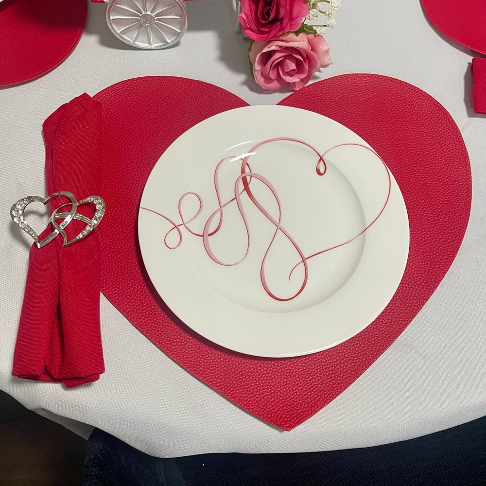 Love Story Salad plates Set of 2